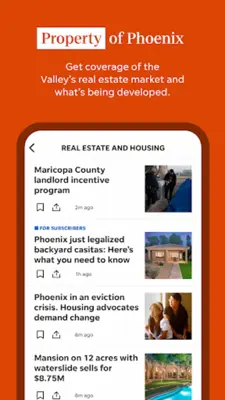 AZCentral android App screenshot 2